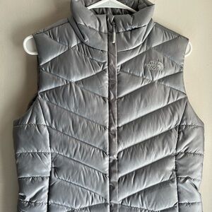The North Face Women's Silver puffer vest